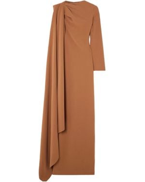 Solace London Asymmetrical Dress - Brown