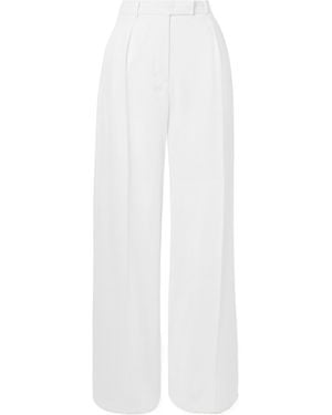 16Arlington Wide-Leg Casual Trousers - White
