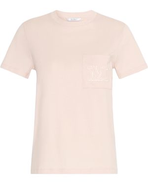 Max Mara Short-Sleeved T-Shirt - Pink