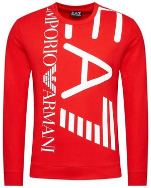 EA7 Round-Necked Jumper - Red