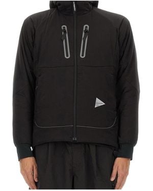 and wander Alpha Air Pullover Jumper - Black