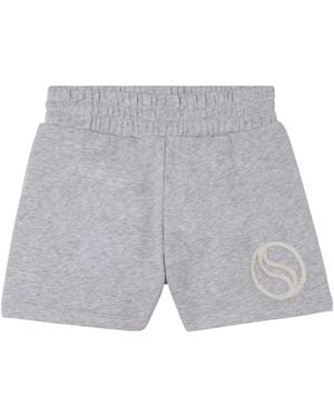 Stella McCartney Logo Shorts - Gray