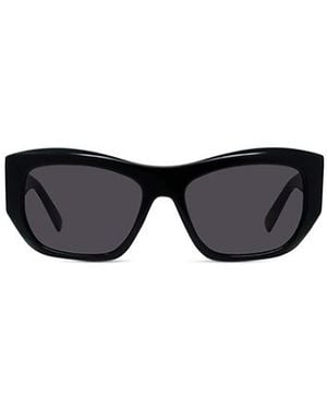 Givenchy Eyewear Geometric Frame Sunglasses - Black