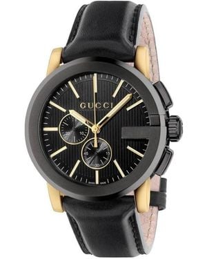 Gucci G-Chrono Watch, 44Mm - Black