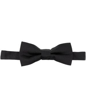 DSquared² D2 Charming Hook Fastened Bow Tie - White