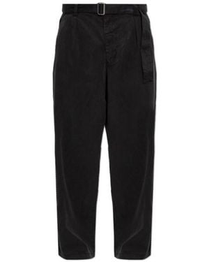 AllSaints Aldford Belted Wide-Leg Trousers - Black