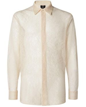 Fendi Lace Shirt - White
