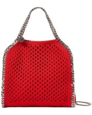 Stella McCartney Falabella Mini Mesh Tote Bag - Red