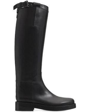 Ann Demeulemeester Buckle Boots - Black