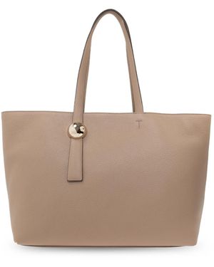 Furla Sfera Zipped-Up Large Tote Bag - Natural