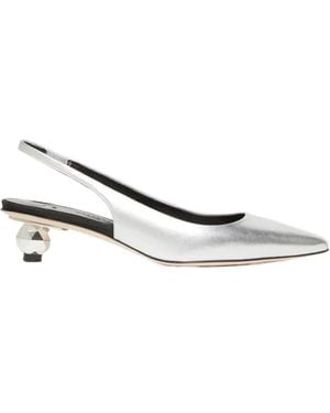 Weekend by Maxmara Gallico Slingback Pumps - Metallic