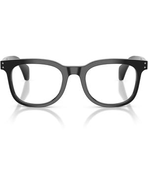 Moncler Eyewear Square Frame Glasses - White