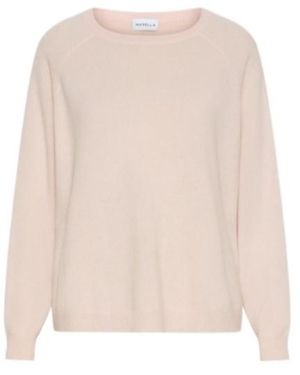 Marella Crew-Neck Cashmere Sweater - Natural