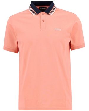Barbour Logo Short-Sleeved Polo Shirt - Pink