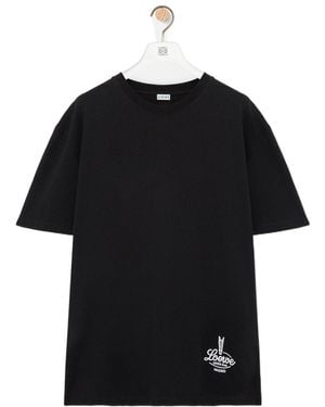 Loewe Relaxed Fit T-Shirt - Black