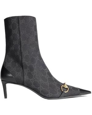 Gucci Donna Horsebit Bootie - Black