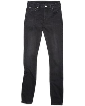 Acne Studios Climb Mid-Rise Jeans - Black