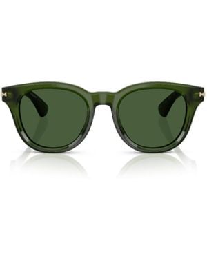 Burberry Eyewear Round Frame Sunglasses - Green