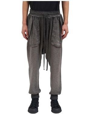 Thom Krom Drawstring Joggers - Black