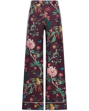 La DoubleJ La Doublej Printed Pajama Pants - Red