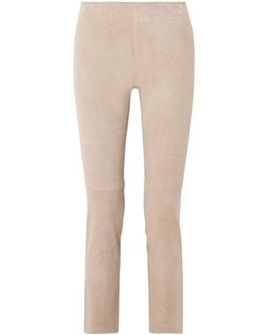 Stouls Suede Leggings - Natural