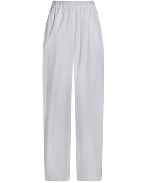Fabiana Filippi Elasticated Waistband Trousers - White
