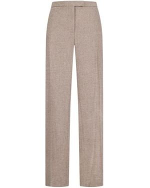 KHAITE Miles Concealed-Fastening Pants - Gray