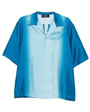 Amiri Short-Sleeved Shirt - Blue