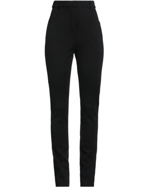 Sportmax Straight-Leg Casual Trousers - Black