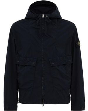 Stone Island Light Compact Touch Parka Jacket - Blue