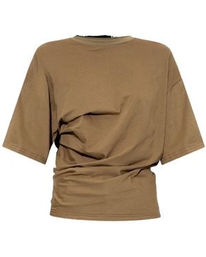 Christopher Esber Draped Top - Natural