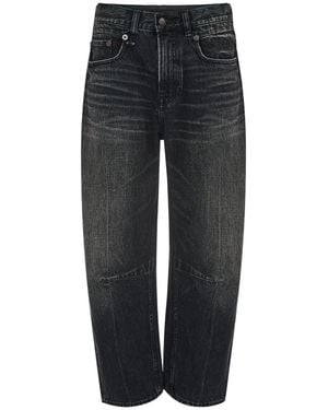 R13 Belt-Loop Jeans - Black