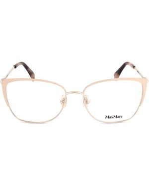 Max Mara Cat-Eye Frame Glasses - Natural