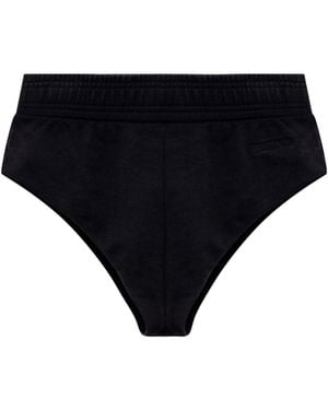 Vetements French Terry Cloth Shorts - Black