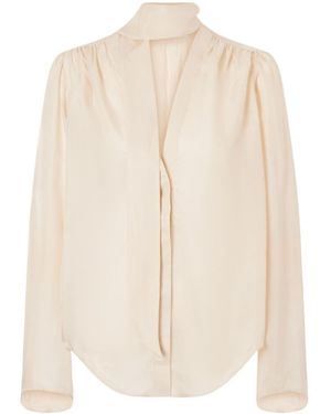 Maria McManus Satin Shirt - Natural