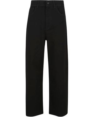 3x1 High-Rise Straight Jeans - Black