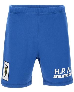Heron Preston Logo Track Shorts - Blue