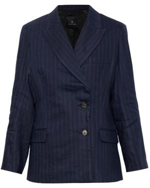 Anine Bing Aretha Blazer - Blue