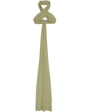 Ami Paris Halterneck Cropped Top - Green