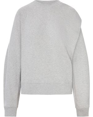 Dries Van Noten Long-Sleeve Sweatshirt - Gray