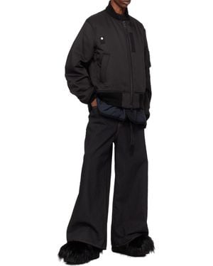 Sacai X Spiewak Zip-Up Blouson - Black