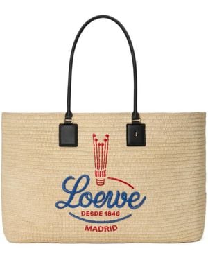 Loewe Xl Verano Tote Bag - Natural