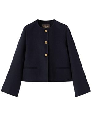 Loro Piana Long Sleeve Jacket - Blue