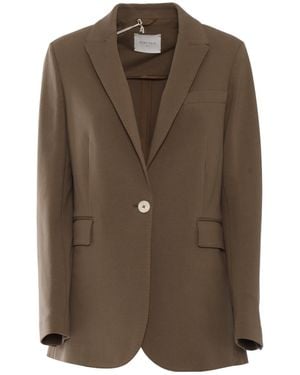 Circolo 1901 Single-Button Blazer - Brown