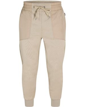 BOSS Spliced Jogger Pants - Natural