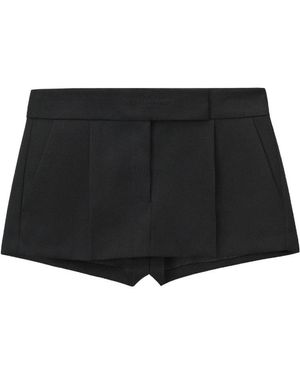 Alexander Wang Logo Embroidered Mini Skort - Black