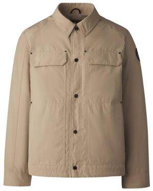 Canada Goose Label Burnaby Chore Coat - Natural