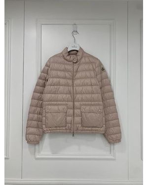 Moncler Lans Packable Short Down Jacket - Gray