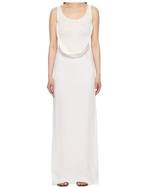 Christopher Esber Drape Detail Dress - White