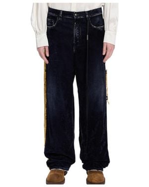 Ann Demeulemeester Wide-Leg Jeans - Blue